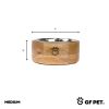 GF Pet Mango Wood & Metal Elevated Feeder