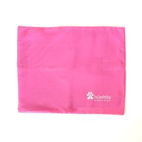 Chillz Gel Mat Cover (Color: Pink, size: medium)